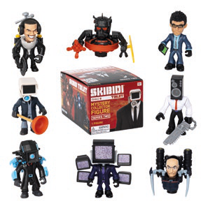 Skibidi Toilet S2 mini figure 6 cm