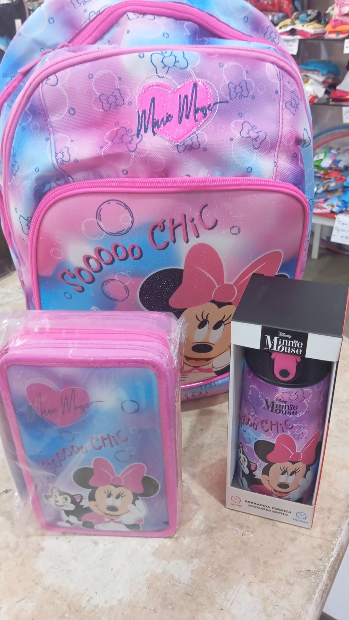 Set scuola Minnie Chic Touch